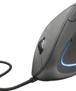 Trust Verto Ergonomic Ενσύρματο Vertical Ποντίκι Μαύρο