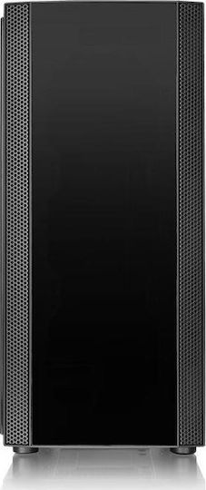 Thermaltake Versa J25 Tempered Glass Edition Midi Tower Κουτί Υπολογιστή με Πλαϊνό Παράθυρο Μαύρο - Image 3