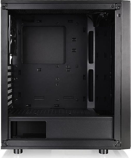 Thermaltake Versa J25 Tempered Glass Edition Midi Tower Κουτί Υπολογιστή με Πλαϊνό Παράθυρο Μαύρο - Image 5