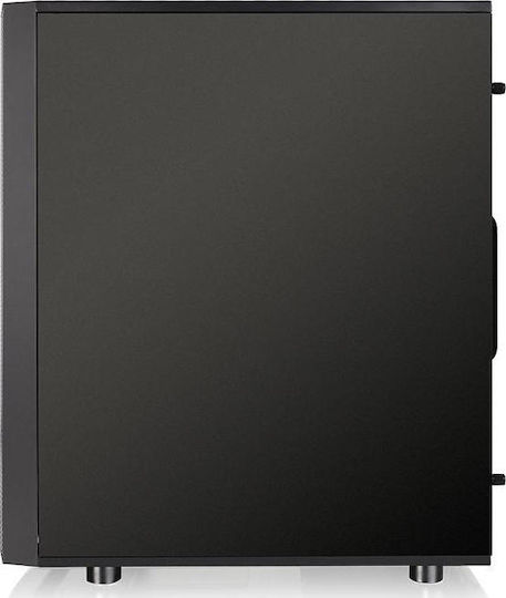 Thermaltake Versa J25 Tempered Glass Edition Midi Tower Κουτί Υπολογιστή με Πλαϊνό Παράθυρο Μαύρο - Image 6