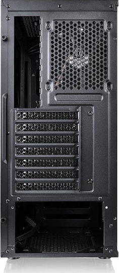 Thermaltake Versa J25 Tempered Glass Edition Midi Tower Κουτί Υπολογιστή με Πλαϊνό Παράθυρο Μαύρο - Image 9