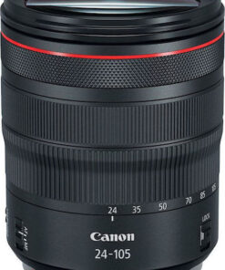 Canon Full Frame Φωτογραφικός Φακός RF 24-105mm f/4L IS USM Standard Zoom για Canon RF Mount Μαύρος