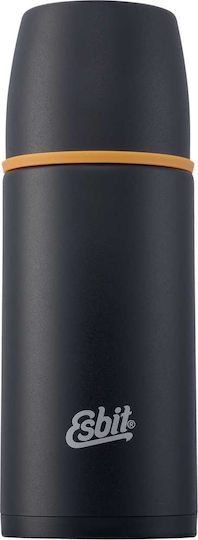 Esbit VF750ML Μπουκάλι Θερμός Ανοξείδωτο BPA Free 750ml Μαύρο με Καπάκι-Κύπελλο