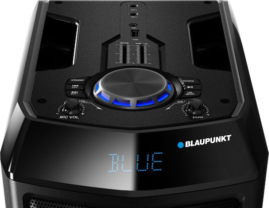 Blaupunkt Ηχείο Karaoke με Ασύρματο Μικρόφωνο και Εφέ Φωτισμού PS05DB σε Μαύρο Χρώμα - Image 3