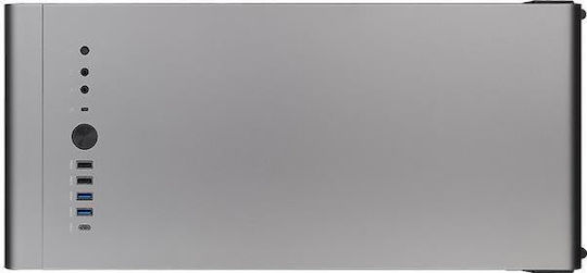 Thermaltake A500 Aluminum Tempered Glass Edition Gaming Midi Tower Κουτί Υπολογιστή με Πλαϊνό Παράθυρο Μαύρο - Image 8