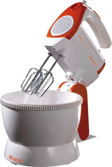 Ariete Μίξερ με Πλαστικό Κάδο 2.4lt Λευκό 300W