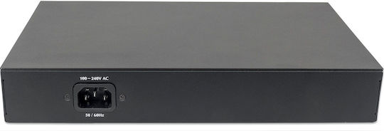 Intellinet 561167 Managed L2 PoE+ Switch με 8 Θύρες Gigabit (1Gbps) Ethernet και 2 SFP Θύρες - Image 3