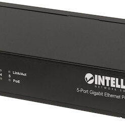 Intellinet Unmanaged L2 PoE+ Switch με 5 Θύρες Gigabit (1Gbps) Ethernet