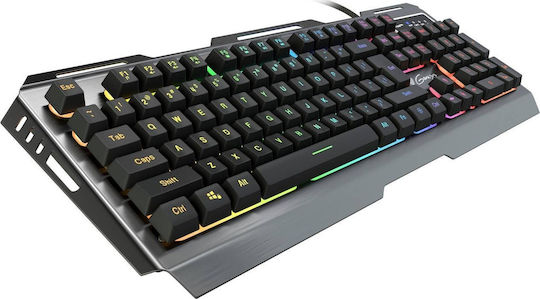 Genesis Rhod 420 RGB Gaming Πληκτρολόγιο με RGB φωτισμό (Αγγλικό US) Ασημί - Image 2
