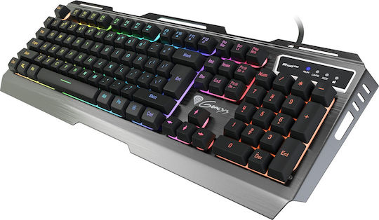 Genesis Rhod 420 RGB Gaming Πληκτρολόγιο με RGB φωτισμό (Αγγλικό US) Ασημί - Image 3
