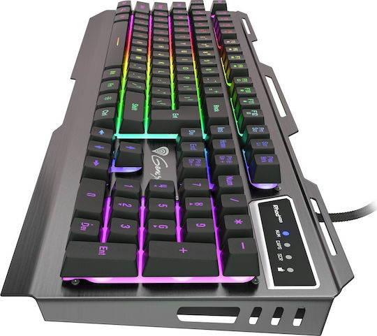 Genesis Rhod 420 RGB Gaming Πληκτρολόγιο με RGB φωτισμό (Αγγλικό US) Ασημί - Image 4