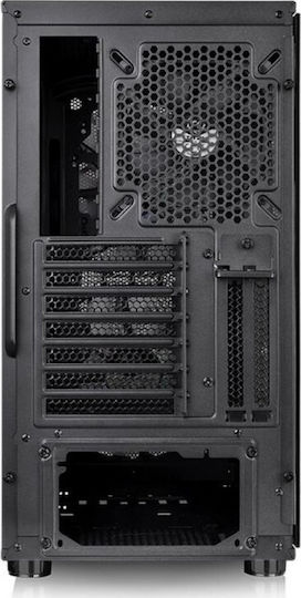 Thermaltake Commander C31 TG ARGB Edition Gaming Midi Tower Κουτί Υπολογιστή με Πλαϊνό Παράθυρο Μαύρο - Image 3