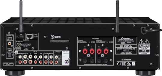 Pioneer SX-N30AE Ολοκληρωμένος Ενισχυτής Hi-Fi Stereo 160W/4Ω 100W/8Ω Ασημί - Image 2