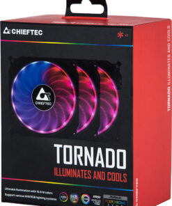 Alternative view of Chieftec CF-3012 RGB Case Fan 120mm με Σύνδεση 6-Pin 3τμχ