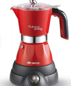 Ariete Mokina Ηλεκτρικό Μπρίκι Espresso 4cups Κόκκινο