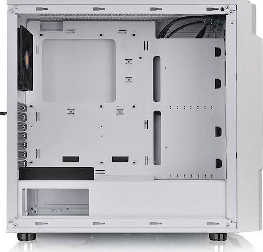 Thermaltake Commander C31 ARGB Gaming Midi Tower Κουτί Υπολογιστή με Πλαϊνό Παράθυρο Snow - Image 4