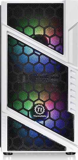 Thermaltake Commander C31 ARGB Gaming Midi Tower Κουτί Υπολογιστή με Πλαϊνό Παράθυρο Snow - Image 2