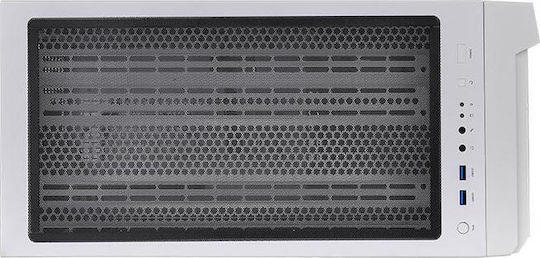 Thermaltake Commander C31 ARGB Gaming Midi Tower Κουτί Υπολογιστή με Πλαϊνό Παράθυρο Snow - Image 5