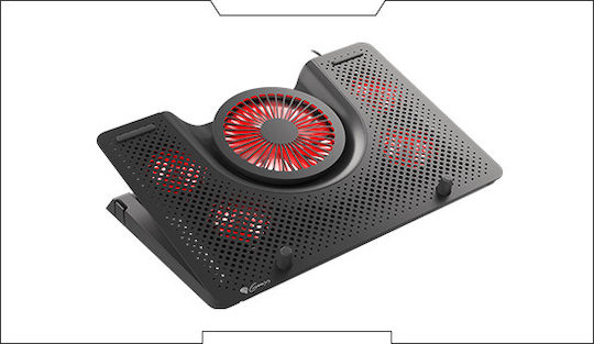 Genesis Oxid 550 Cooling Pad για Laptop έως 17.3" με 5 Ανεμιστήρες και Φωτισμό - Image 3