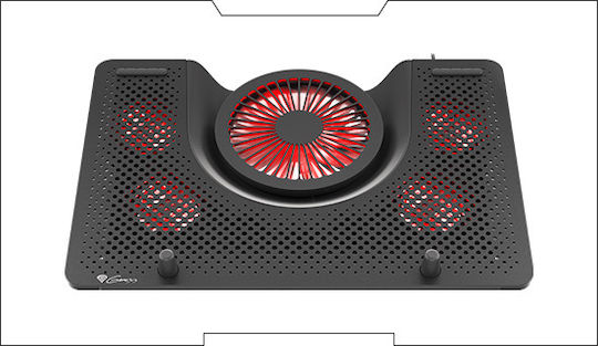 Genesis Oxid 550 Cooling Pad για Laptop έως 17.3" με 5 Ανεμιστήρες και Φωτισμό - Image 5