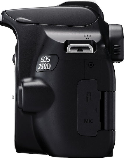 Canon DSLR Φωτογραφική Μηχανή EOS 250D Crop Frame Kit (EF-S 18-55mm F4-5.6 IS STM) Black - Image 7