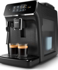 Philips Series 2200 Αυτόματη Μηχανή Espresso 1500W Πίεσης 15bar με Μύλο Άλεσης Μαύρη