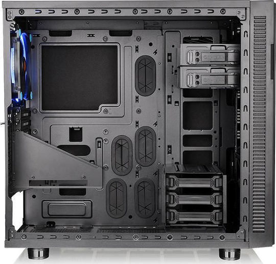 Thermaltake Suppressor F31 (Tempered Glass Edition) Gaming Midi Tower Κουτί Υπολογιστή με Πλαϊνό Παράθυρο Γκρι - Image 4