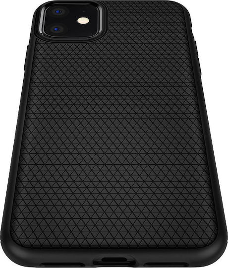 Spigen Liquid Air Back Cover Σιλικόνης Μαύρο (iPhone 11) 076CS27184 - Image 2