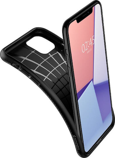Spigen Liquid Air Back Cover Σιλικόνης Μαύρο (iPhone 11) 076CS27184 - Image 3