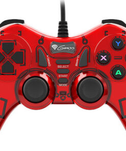 Genesis Mangan 200 Ενσύρματο Gamepad για PC Κόκκινο