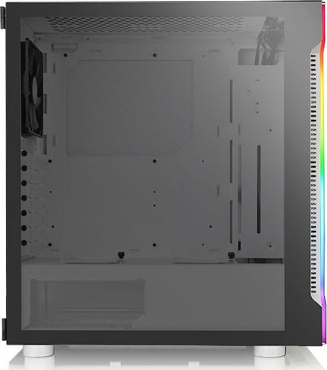 Thermaltake H200 TG Snow RGB Gaming Midi Tower Κουτί Υπολογιστή με Πλαϊνό Παράθυρο Λευκό - Image 3