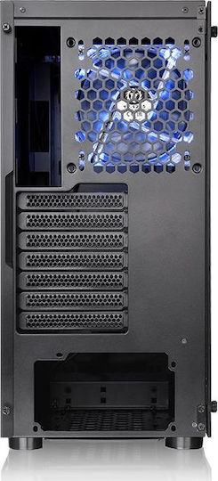 Thermaltake H100 TG Gaming Midi Tower Κουτί Υπολογιστή Μαύρο - Image 6