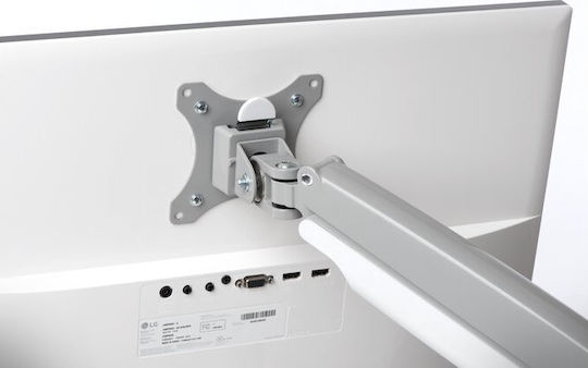 Kensington SmartFit One-Touch Βάση Γραφείου για 2 Οθόνες έως 32" με Βραχίονα Ασημί - Image 3