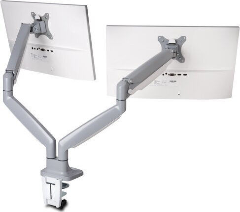 Kensington SmartFit One-Touch Βάση Γραφείου για 2 Οθόνες έως 32" με Βραχίονα Ασημί - Image 4