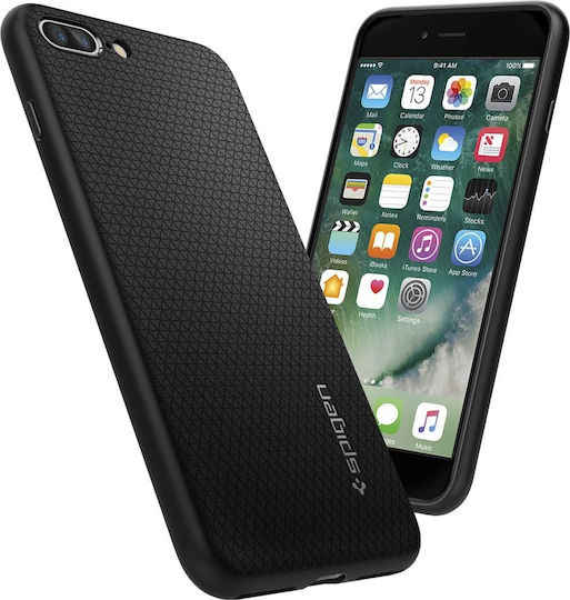 Spigen Liquid Air Armor Back Cover Σιλικόνης Μαύρο (iPhone 7 / 8 / SE 2020 / SE 2022) 042CS20511 - Image 7