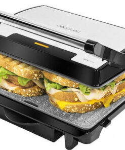 Cecotec Rock' Ngrill 1500 Rapid Τοστιέρα Γκριλιέρα 1500W Inox