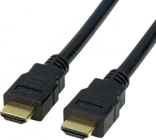 LogiLink HDMI 2.1 Cable HDMI male - HDMI male 1m Μαύρο (CH0077)
