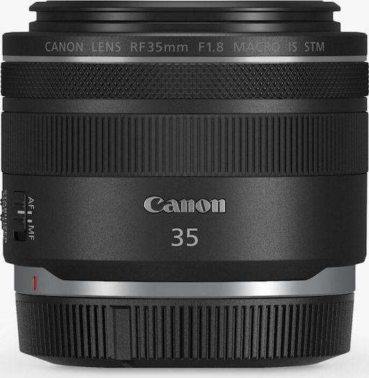 Canon Full Frame Φωτογραφικός Φακός RF 35mm F1.8 IS STM Wide Angle / Macro για Canon RF Mount Μαύρος - Image 2