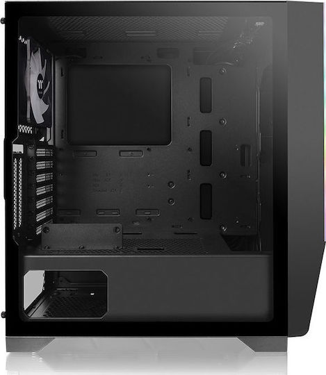Thermaltake H550 TG ARGB Gaming Midi Tower Κουτί Υπολογιστή με Πλαϊνό Παράθυρο Ασημί - Image 3