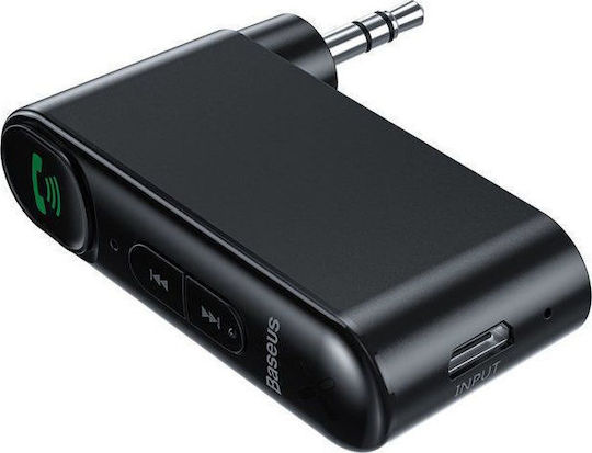 Baseus Bluetooth Αυτοκινήτου για το Ηχοσύστημα (AUX / Audio Receiver / με USB θύρα Φόρτισης) WXQY-01 - Image 4