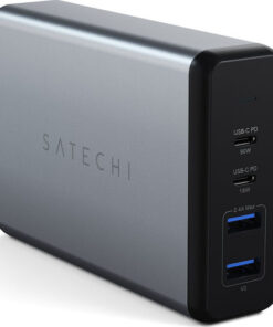 Satechi Βάση Φόρτισης με 2 Θύρες USB-A και 2 Θύρες USB-C 90W Power Delivery σε Γκρι χρώμα (ST-TC108WM)