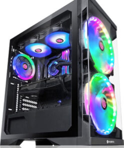 Alternative view of Raijintek Silenos Pro Gaming Midi Tower Κουτί Υπολογιστή με Πλαϊνό Παράθυρο Μαύρο