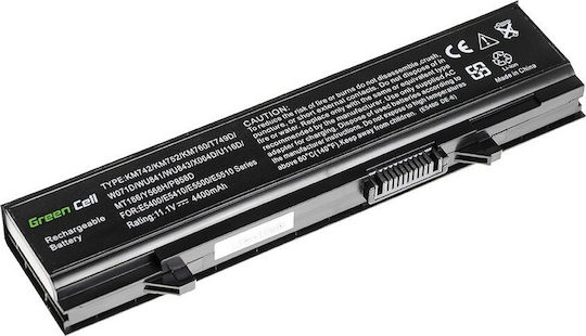 Green Cell Συμβατή Μπαταρία για Dell Latitude E5400/E5410/E5500/E5510 με 4400mAh (DE29) - Image 2