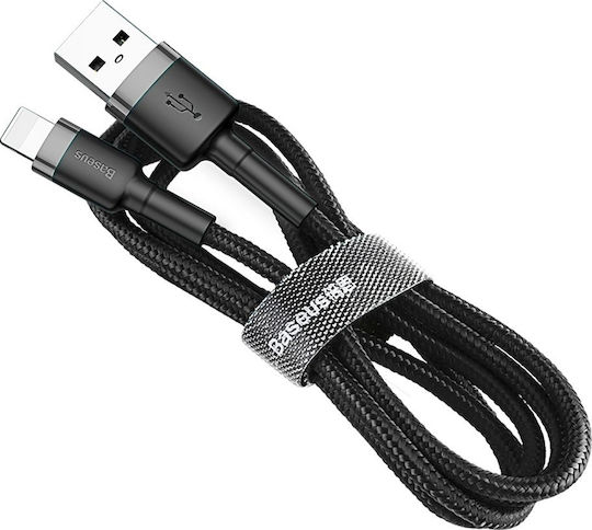 Baseus Cafule Braided USB to Lightning Cable Μαύρο 3m (CALKLF-RG1) - Image 5