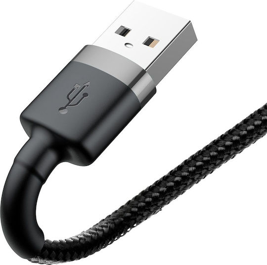 Baseus Cafule Braided USB to Lightning Cable Μαύρο 3m (CALKLF-RG1) - Image 4