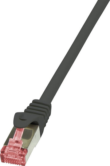 LogiLink S/FTP Cat.6 Καλώδιο Δικτύου Ethernet 2m Μαύρο 1τμχ CQ2053S