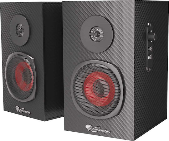 Genesis Helium 200 Ηχεία Υπολογιστή 2.0 με Ισχύ 20W σε Μαύρο Χρώμα - Image 2