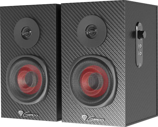 Genesis Helium 200 Ηχεία Υπολογιστή 2.0 με Ισχύ 20W σε Μαύρο Χρώμα