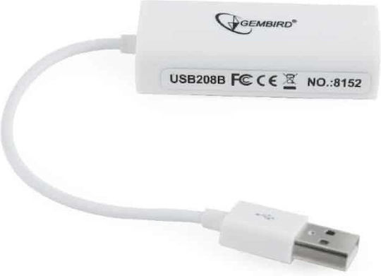 Gembird NIC-U2-02 USB Αντάπτορας Δικτύου για Ενσύρματη σύνδεση Ethernet - Image 5