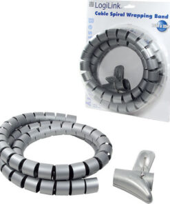 LogiLink Spiral Wrapping 1.5m Γκρι